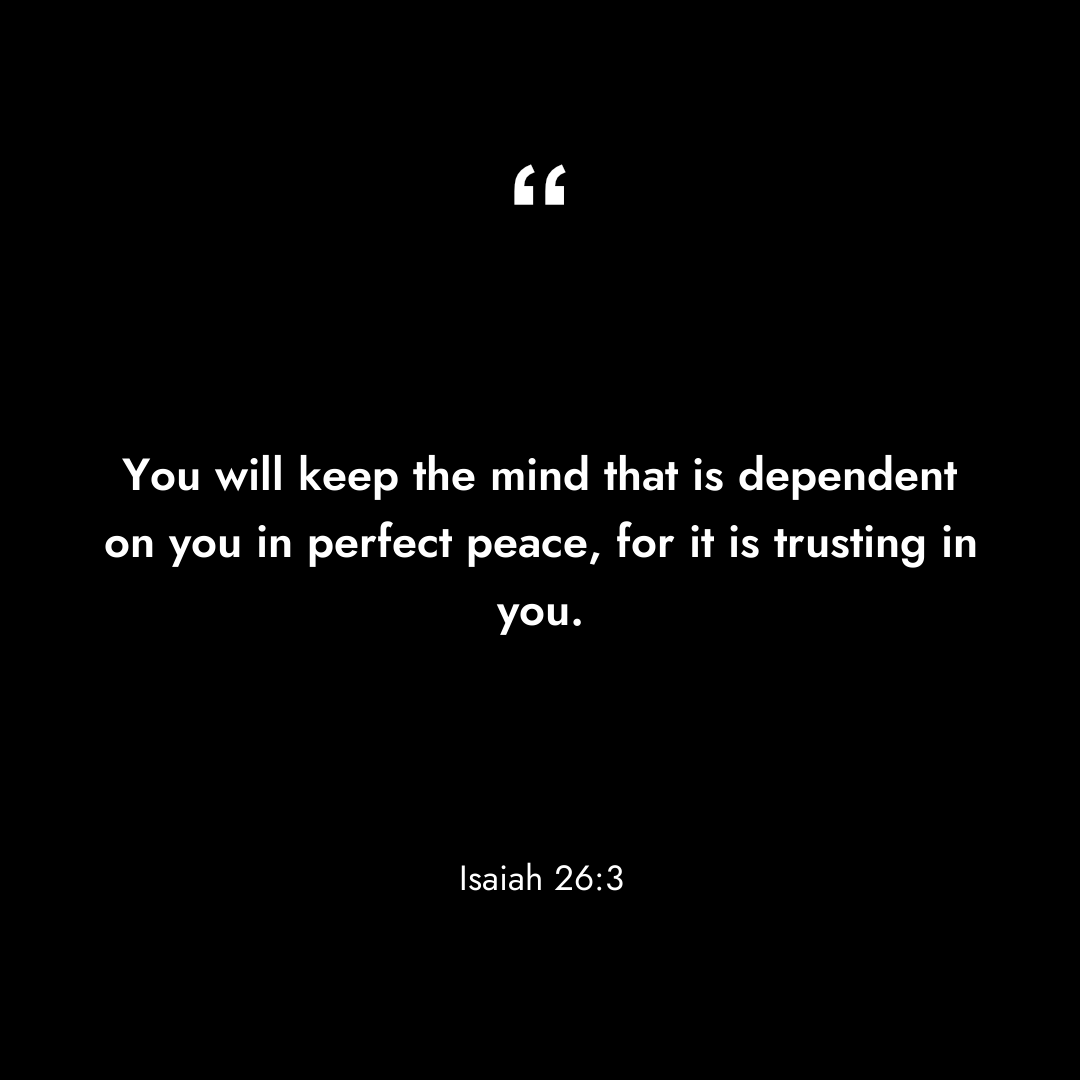 Isaiah 26:3